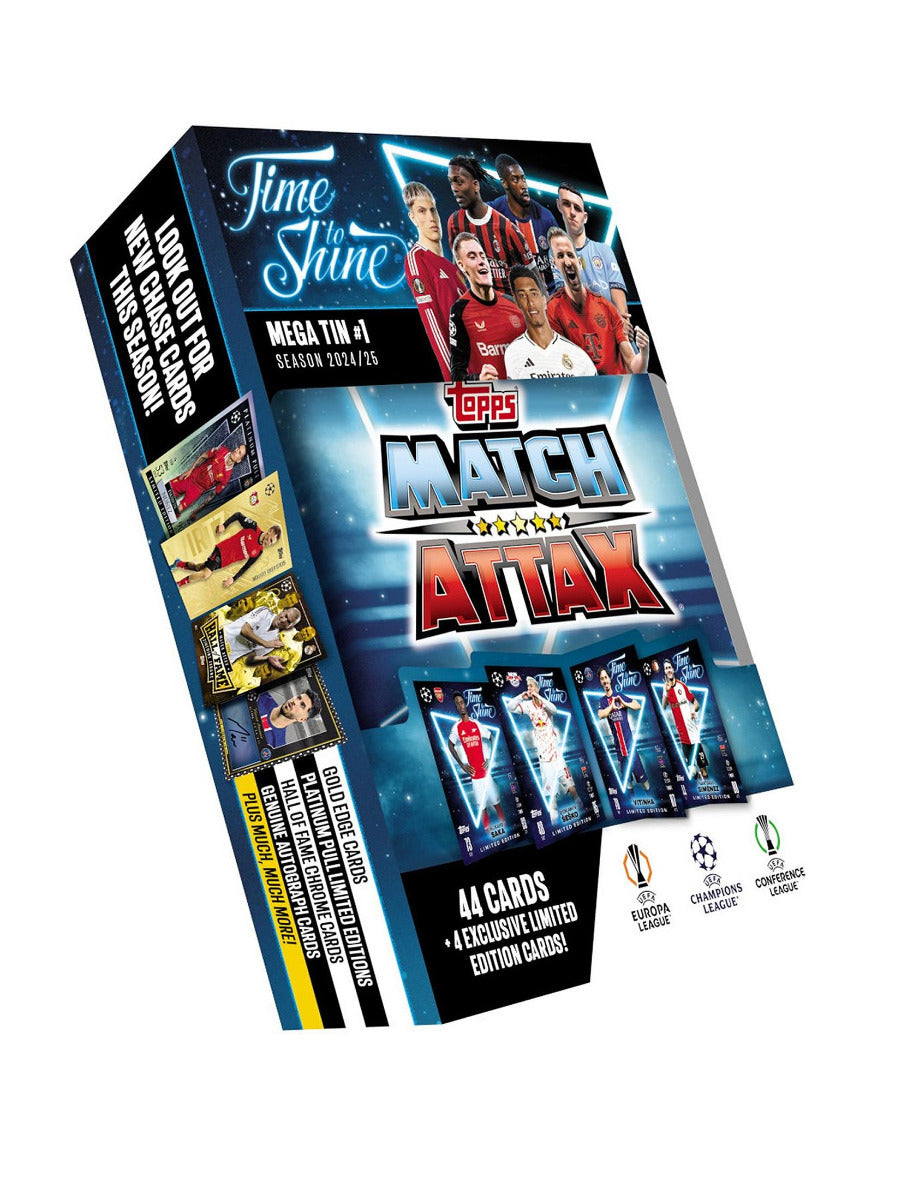 Buy Topps Match Attax 2024 & 2025 Mega Tin (Sold Separately Subject To Availability) | Yallatoys.com