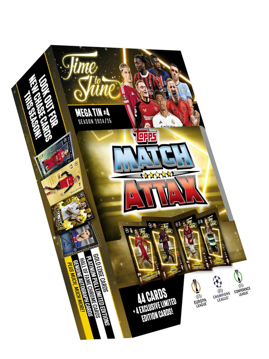 Buy Topps Match Attax 2024 & 2025 Mega Tin (Sold Separately Subject To Availability) | Yallatoys.com