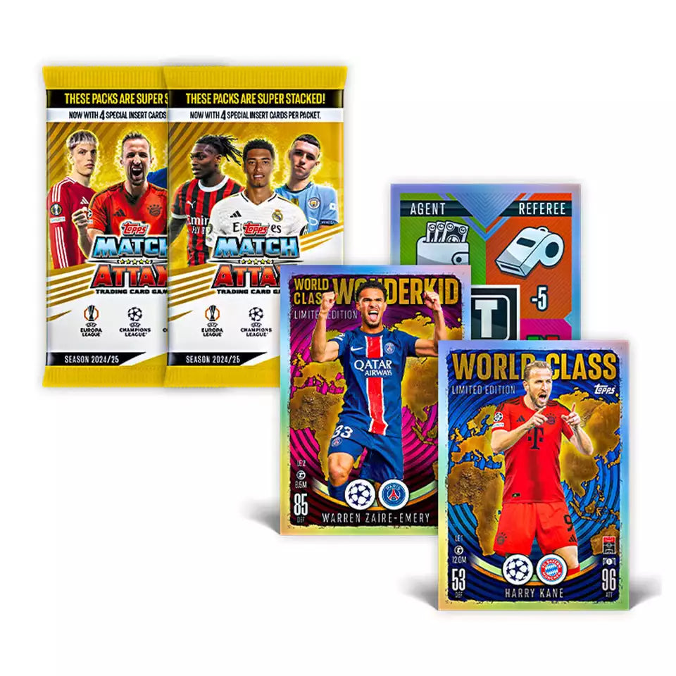 Buy Topps UCL Match Attax 2024/25 Starter Pack | Yallatoys.com