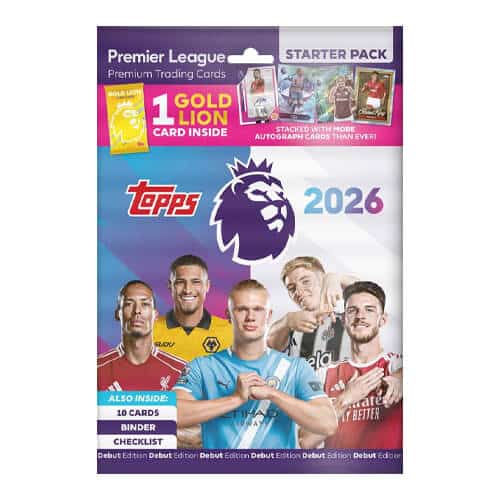 Buy Topps Premier League 2025/26 - Mega Multi Pack | Yallatoys.com