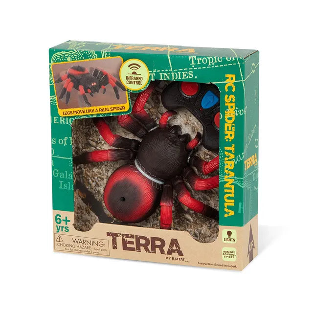 Buy Terra Remote Control Spider (Red) | Yallatoys.com