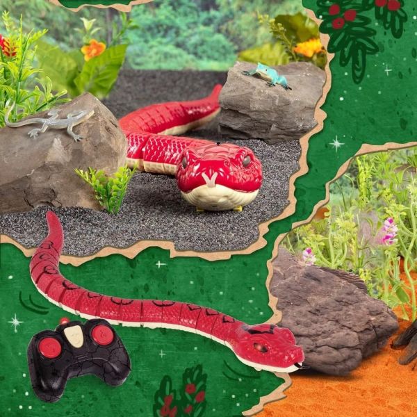 Buy Terra Remote Control Snake (Red) | Yallatoys.com