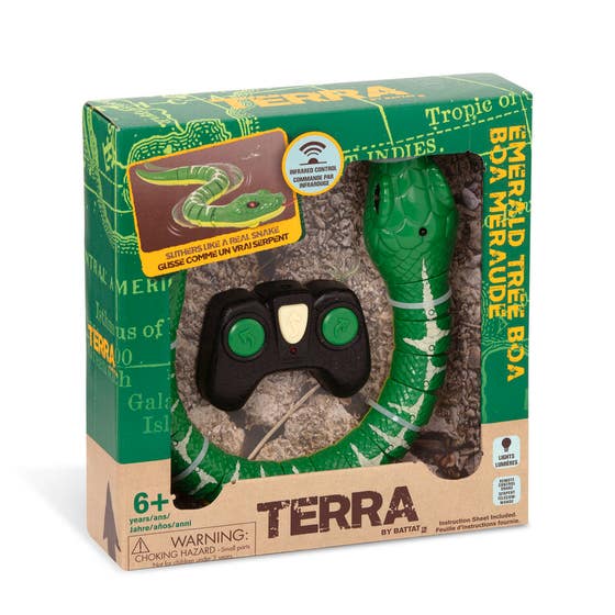 Buy Terra Remote Control Snake (Green) | Yallatoys.com