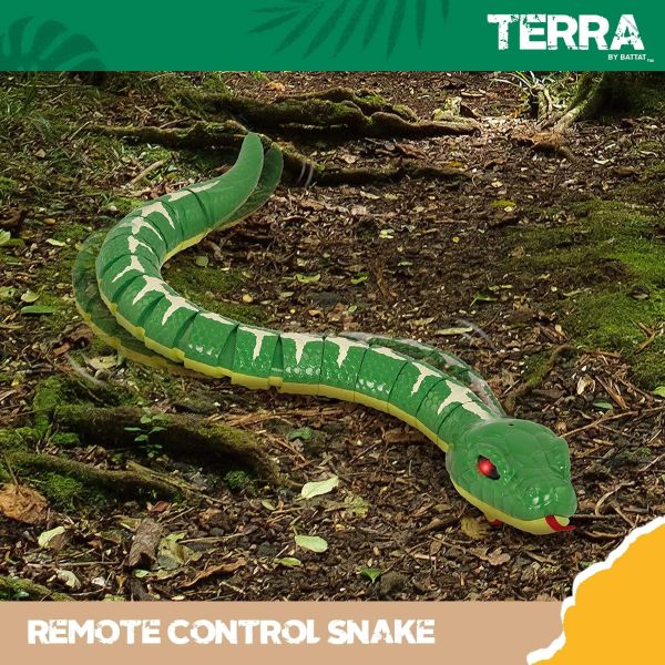 Buy Terra Remote Control Snake (Green) | Yallatoys.com