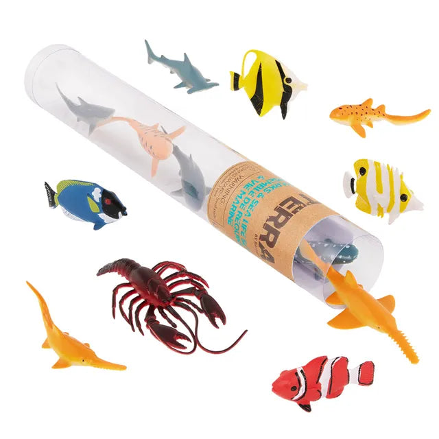 Buy Terra 13 Piecess Ocean Animals 5-12 CM Set | Yallatoys.com
