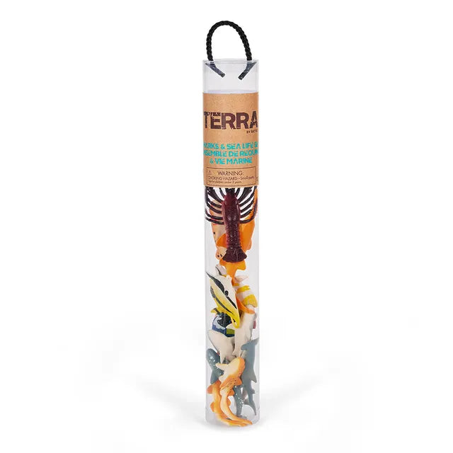 Buy Terra 13 Piecess Ocean Animals 5-12 CM Set | Yallatoys.com