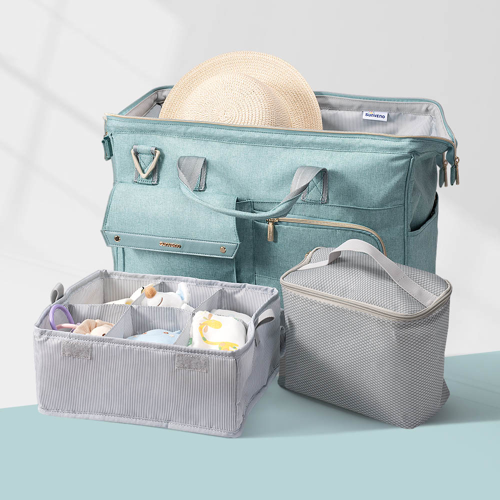 Sunveno Sunveno 3In1 Travel Bag Green Sunveno Yallatoys