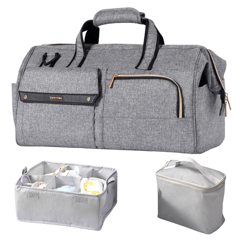 Sunveno Sunveno 3In1 Travel Bag Grey Sunveno Yallatoys