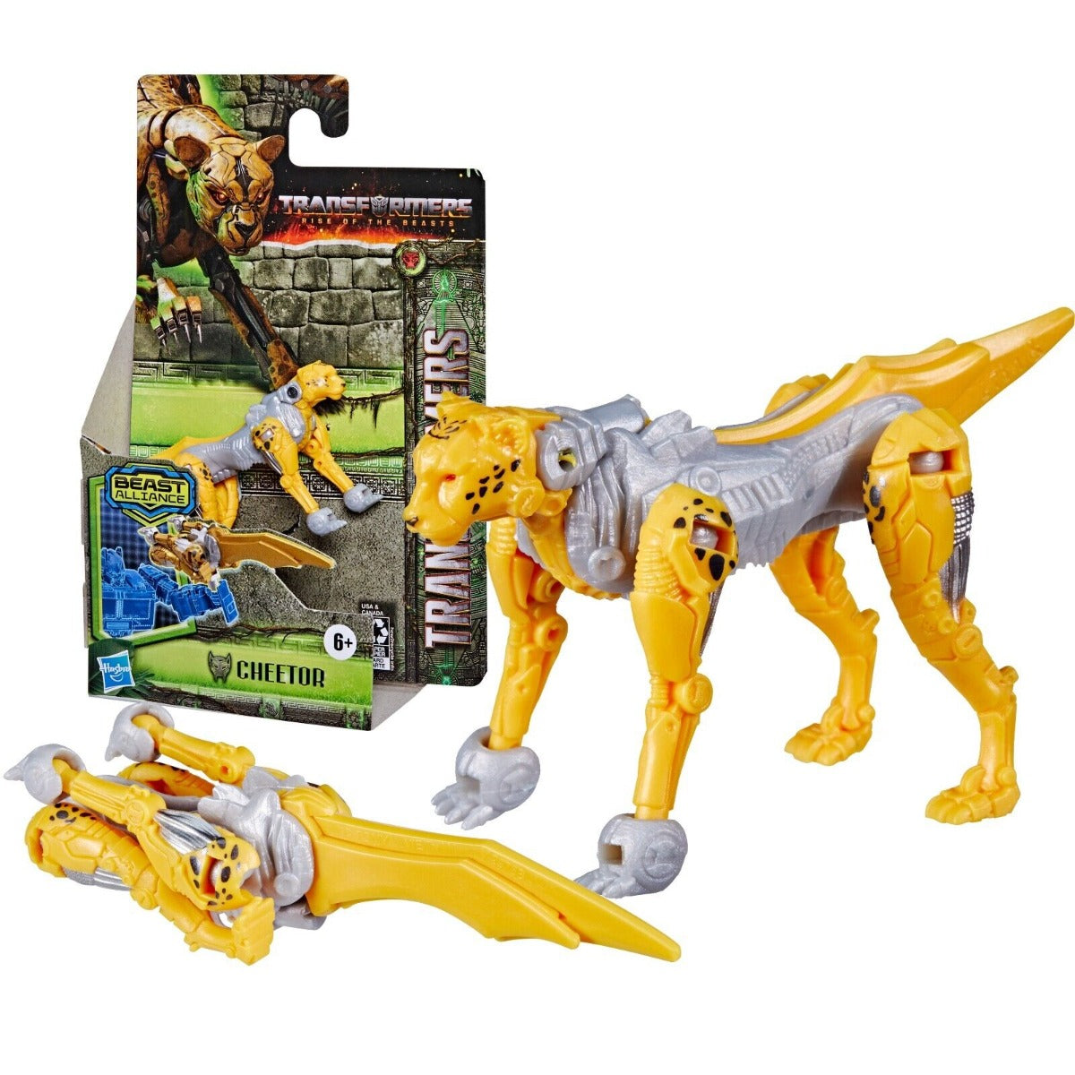 Buy Transformers Rise of the Beasts Movie Beast Alliance Beast Battle Masters Cheetor Action Figure | Yallatoys.com