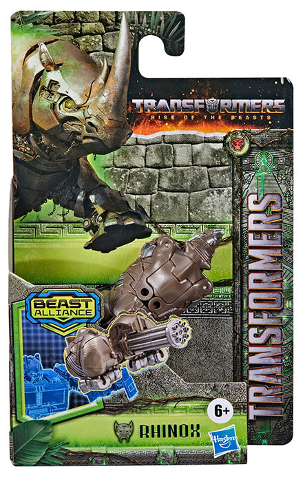 Buy Transformers Rise of the Beasts Movie Beast Alliance Beast Battle Masters Rhinox Action Figure | Yallatoys.com