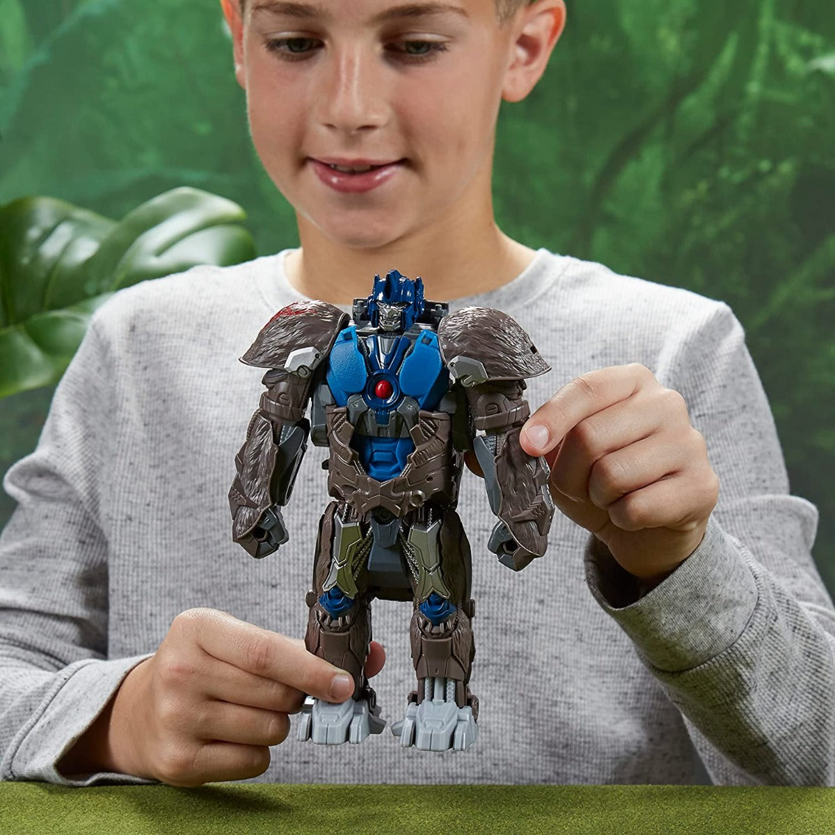 Buy Transformers Rise of The Beasts Movie Smash Changer Optimus Primal Converting Action Figure 9inch | Yallatoys.com