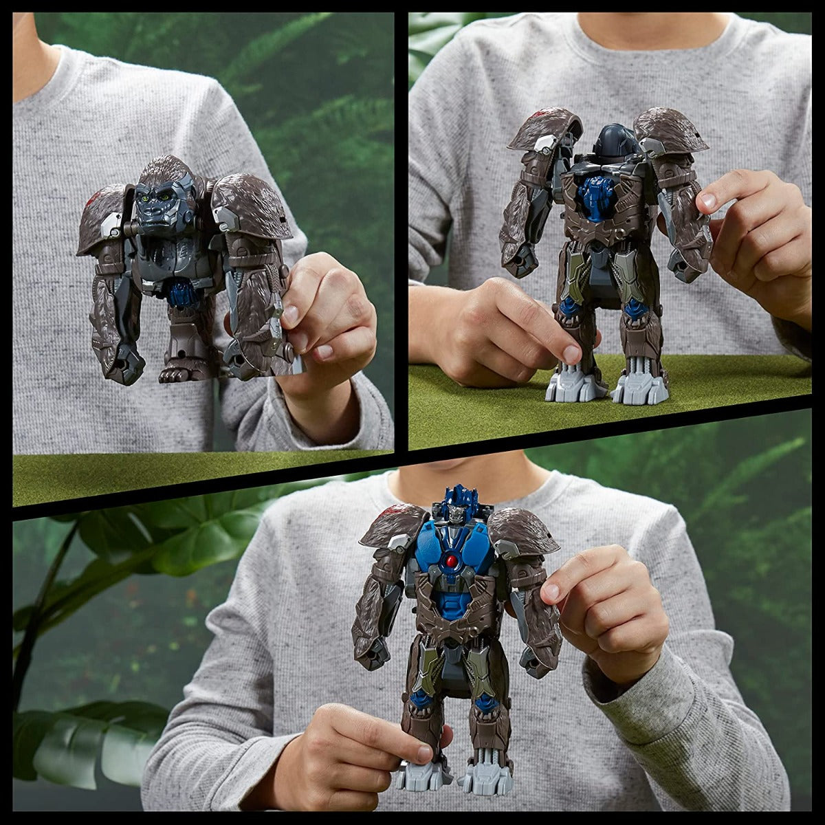 Buy Transformers Rise of The Beasts Movie Smash Changer Optimus Primal Converting Action Figure 9inch | Yallatoys.com