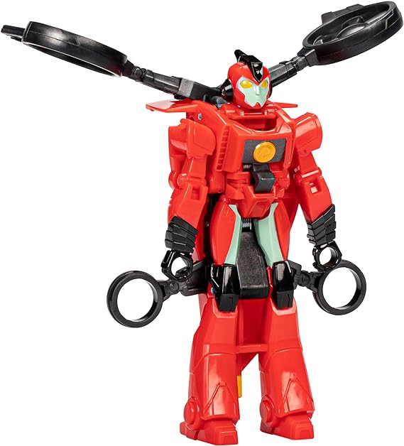 Buy Transformers Toys EarthSpark 1-Step Flip Changer Terran Twitch 4-Inch Action Figure | Yallatoys.com