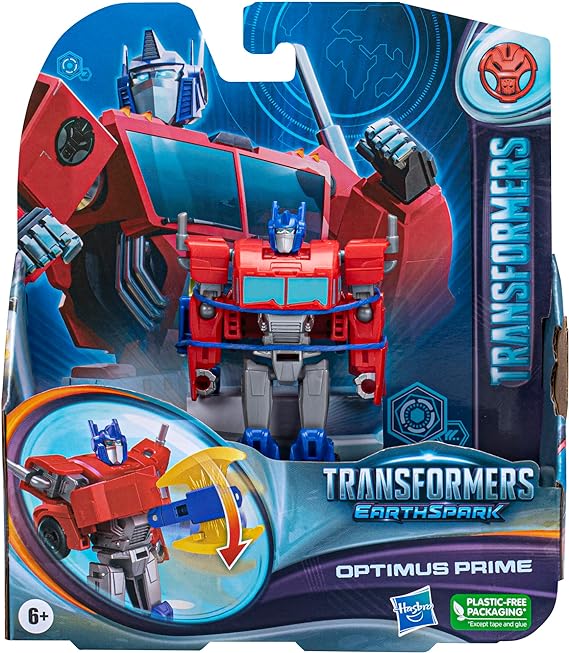 Buy Transformers Earth Spark Warrior Optimus Prime Action Figure | Yallatoys.com