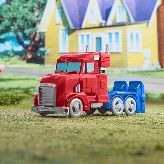 Buy Transformers Earth Spark Warrior Optimus Prime Action Figure | Yallatoys.com