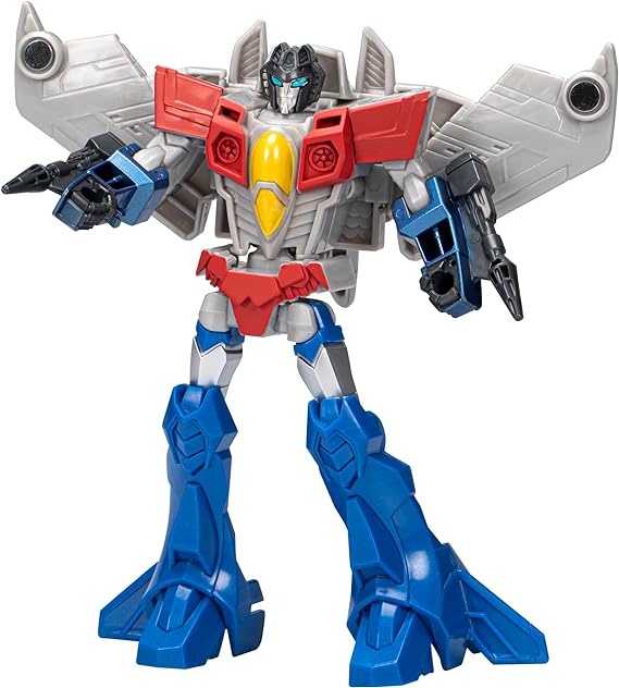 Buy Transformers Toys EarthSpark Warrior Class Starscream Action Figure 5-Inch | Yallatoys.com
