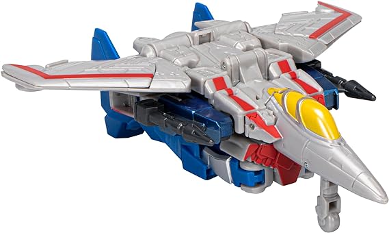 Buy Transformers Toys EarthSpark Warrior Class Starscream Action Figure 5-Inch | Yallatoys.com