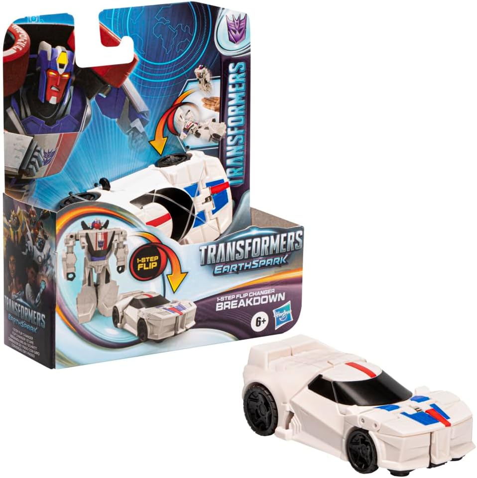 Buy Transformers Toys EarthSpark 1-Step Flip Changer Breakdown 4 inch | Yallatoys.com