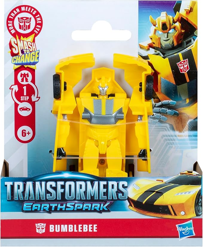 Buy Transformers EarthSpark 1 Step Smash Changers Bumblebee | Yallatoys.com