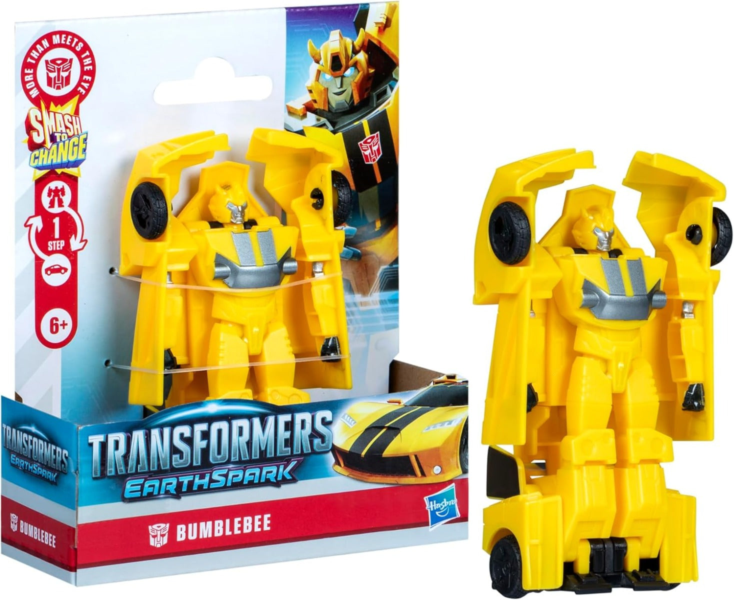 Buy Transformers EarthSpark 1 Step Smash Changers Bumblebee | Yallatoys.com