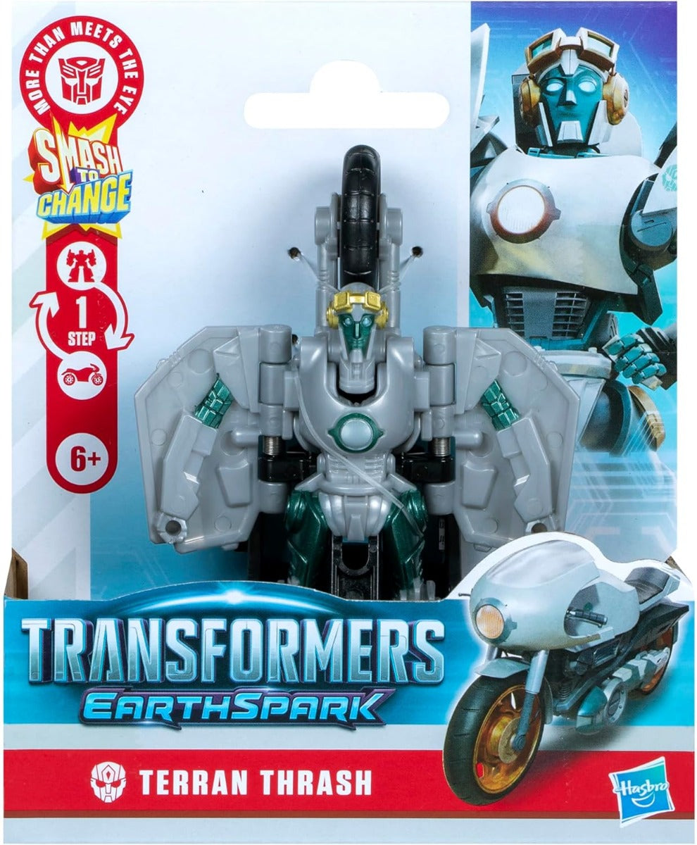 Buy Transformers earthspark 1 step smash changers terran thrash action figure | Yallatoys.com