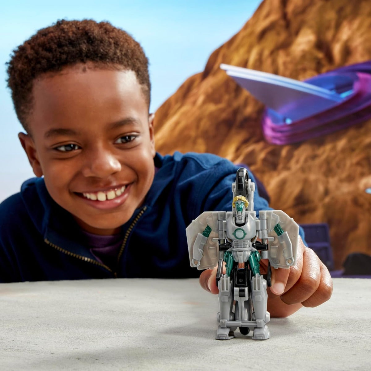 Buy Transformers earthspark 1 step smash changers terran thrash action figure | Yallatoys.com