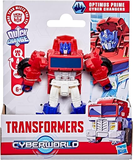 Buy Transformers Cyberworld Cyber Changers Optimus Prime Action Figure | Yallatoys.com