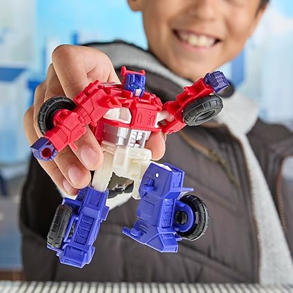 Buy Transformers Cyberworld Cyber Changers Optimus Prime Action Figure | Yallatoys.com