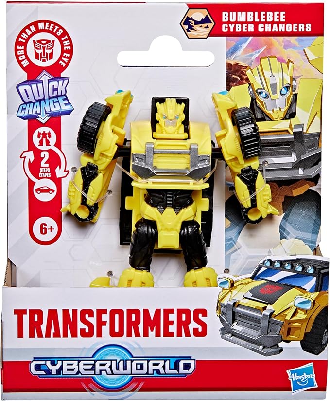 Buy Transformers Cyberworld Bumblebee Cyber Changers 4Inch Action Figure | Yallatoys.com