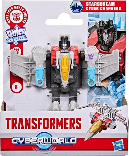 Buy Transformers Cyberworld Cyber Changers Starscream Action Figure | Yallatoys.com