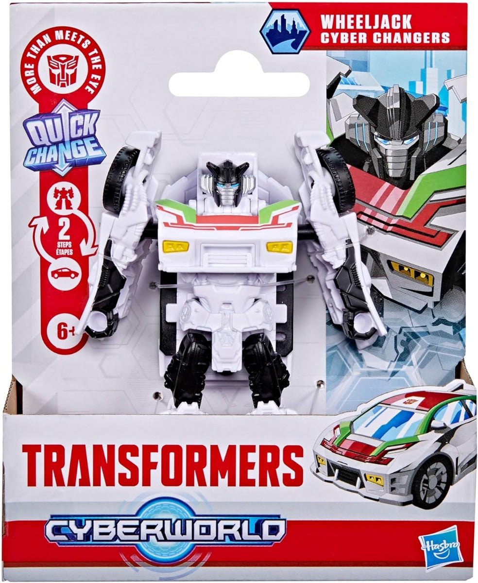 Buy Transformers Cyberworld Wheeljack Cyber Changers 4Inch Action Figure | Yallatoys.com