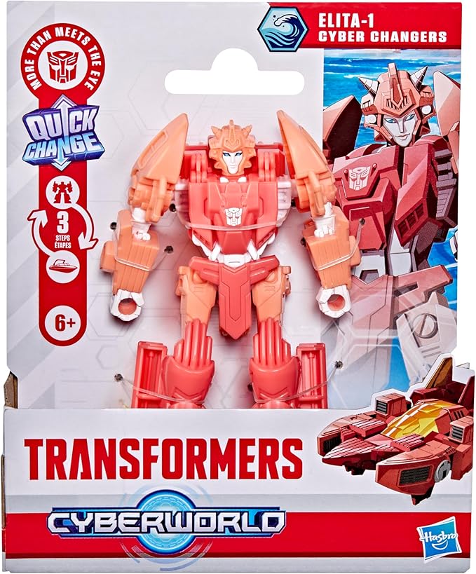 Buy Transformers Cyberworld Elita 1 Cyber Changers 4Inch Action Figure | Yallatoys.com