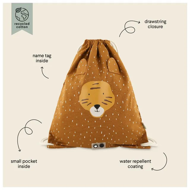 Buy Trixie Mr Tiger Drawstring Bag | Yallatoys.com