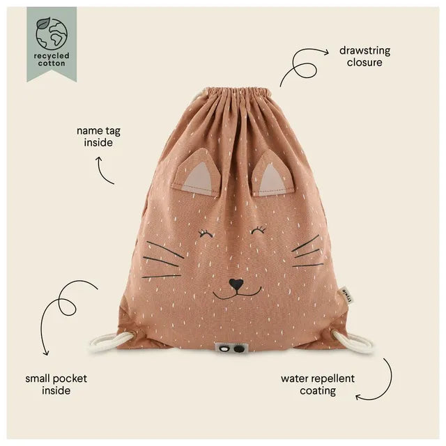 Buy Trixie Mrs Cat Drawstring Bag | Yallatoys.com