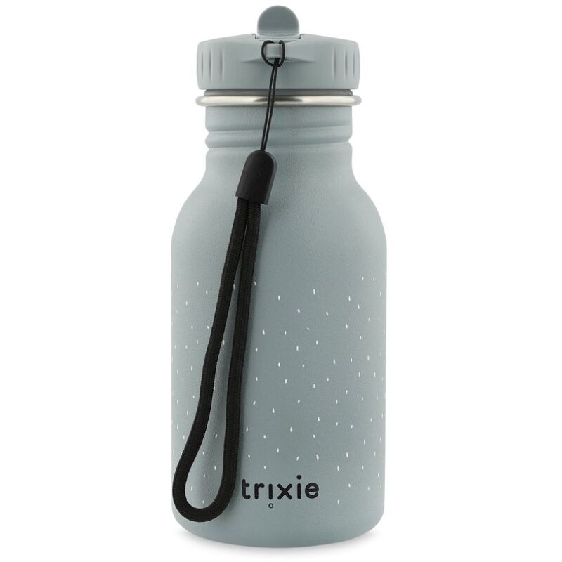 Buy Trixie Kids Water Bottle 350ml Mr Shark Grey Blue | Yallatoys.com
