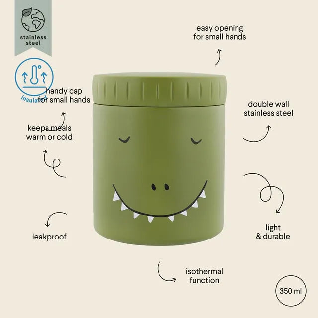 Buy Trixie Insulated Food Jar 350ml Mr Dino | Yallatoys.com