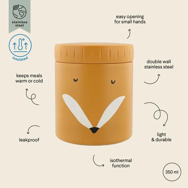 Buy Trixie Insulated Food Jar 350ml Mr Fox | Yallatoys.com