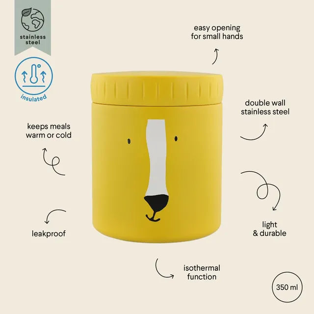Buy Trixie Insulated Food Jar 350ml Mr Lion | Yallatoys.com