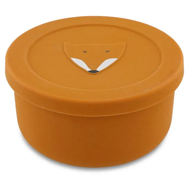 Buy Trixie Silicone Snack Box With Lid Mr Fox | Yallatoys.com