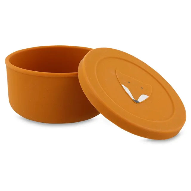 Buy Trixie Silicone Snack Box With Lid Mr Fox | Yallatoys.com