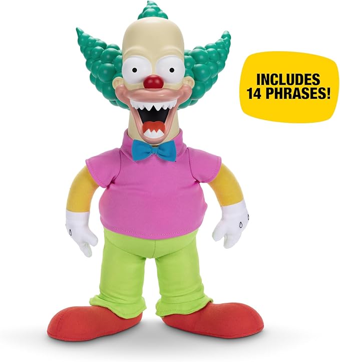 Buy The Simpsons Feat Plush Toy Krusty | Yallatoys.com