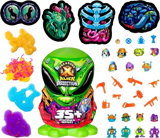 Buy Treasure X Mega Alien Dissection with 35 Plus Surprises Inside | Yallatoys.com