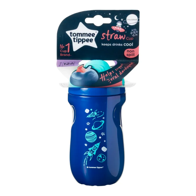 Buy Tommee Tippee Insulated Straw Cup 260ml (Sold Separately Subject to Availability) | Yallatoys.com