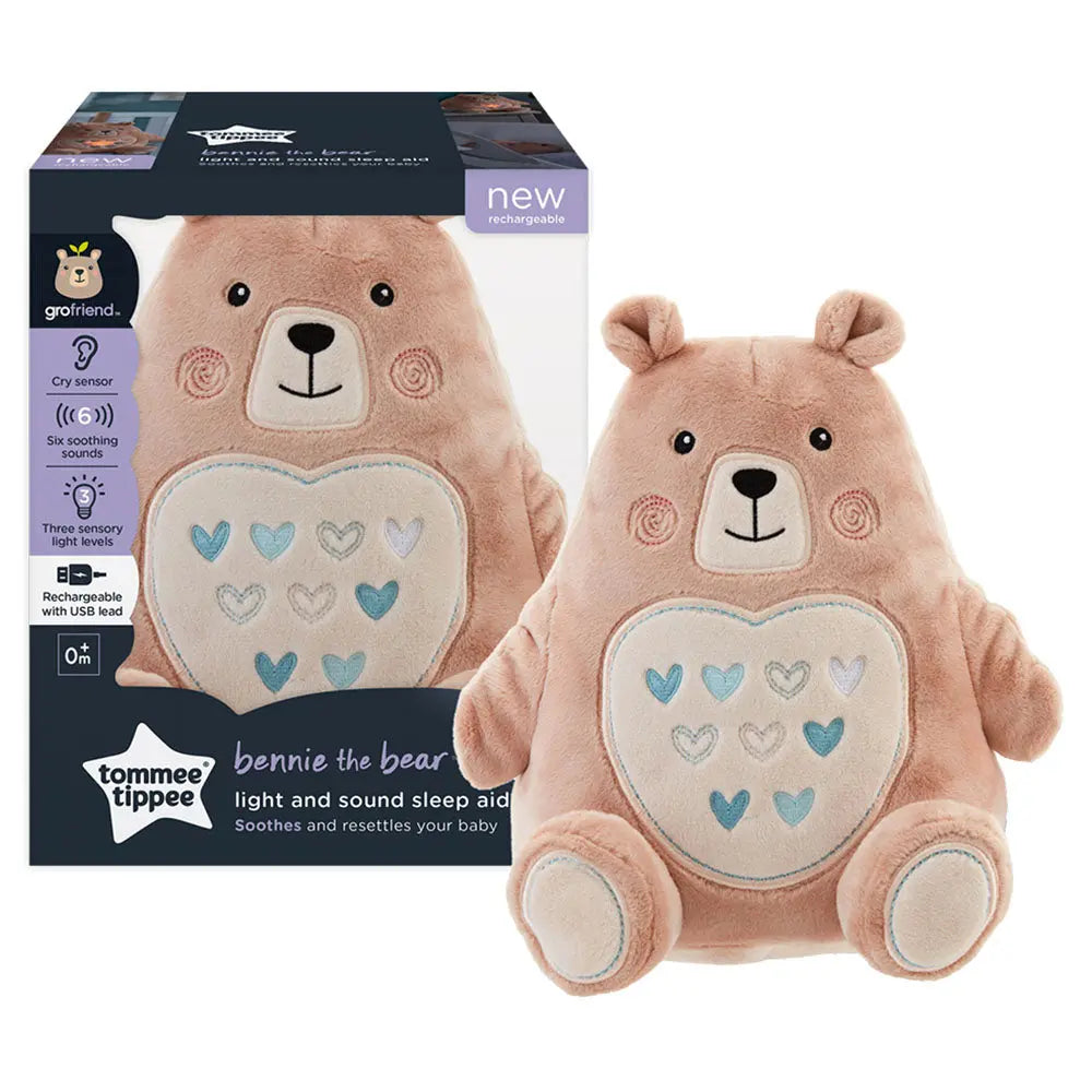 Tommee Tippee Bennie The Bear Light And Sound Sleep Aid Tommee Tippee