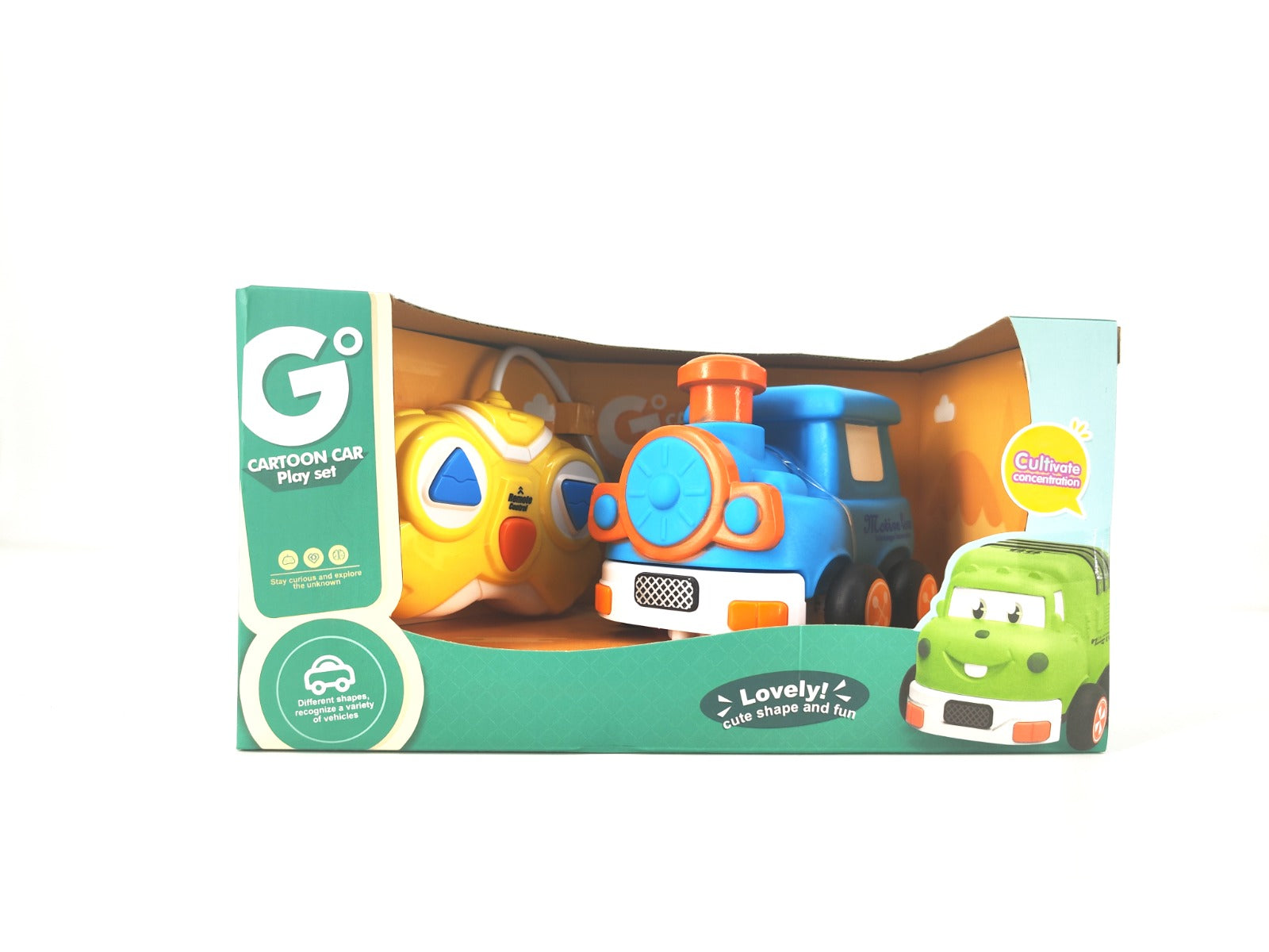 Buy Cartoon Car Remote Control 2 Way Cartoon Train Car | Yallatoys.com