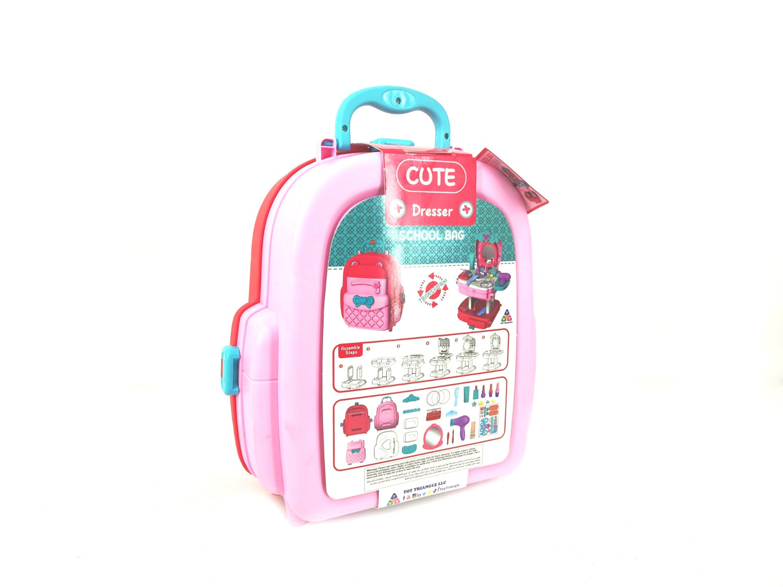 Buy 2 in 1 Dress Up Set Backpack Style | Yallatoys.com