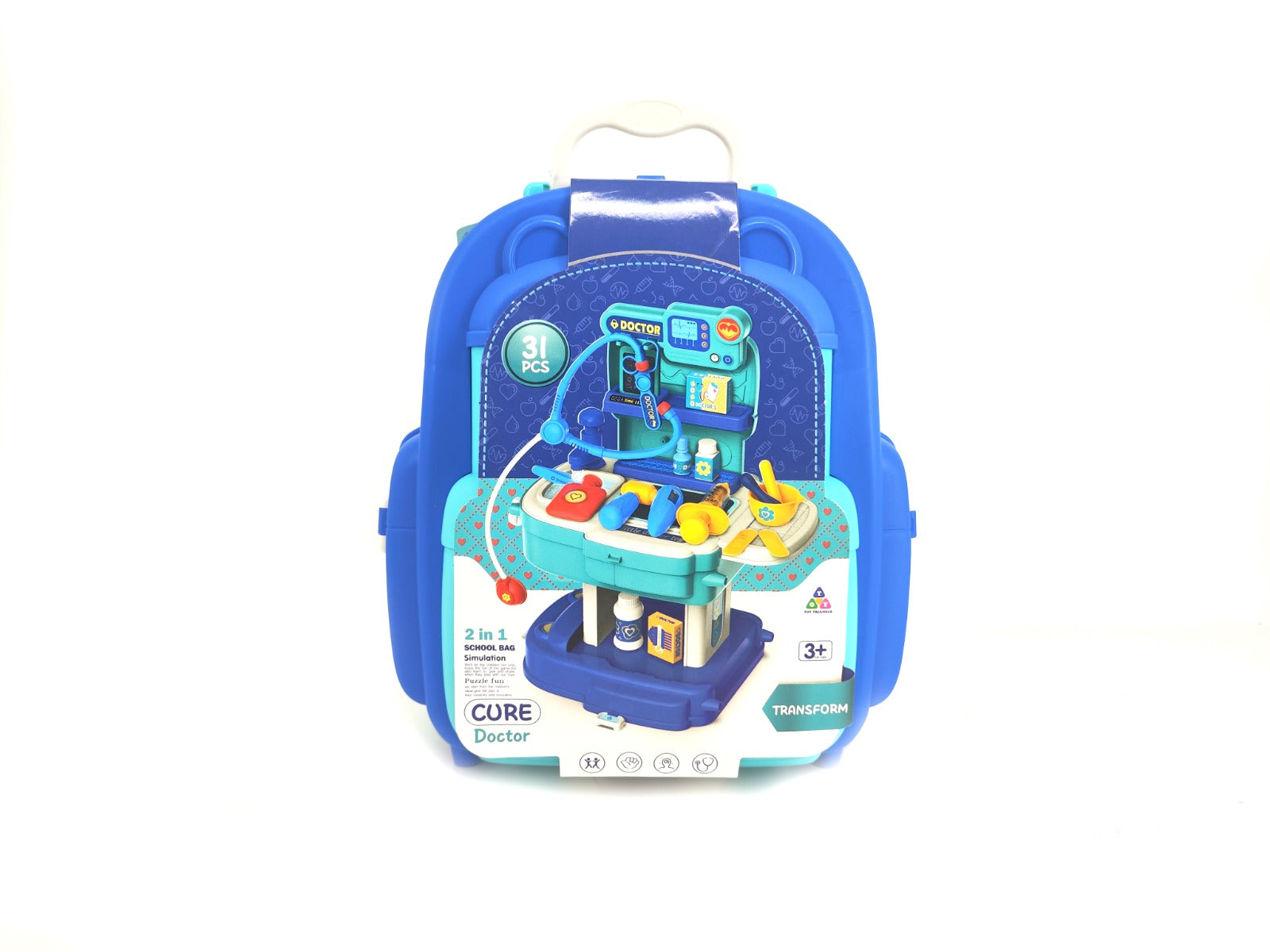 Buy 2 in 1 Doctor Set Backpack Style | Yallatoys.com