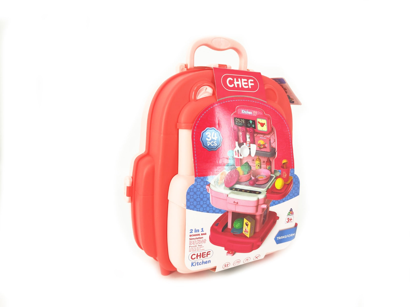 Buy 2 in 1 Kitchen Set Backpack Style | Yallatoys.com