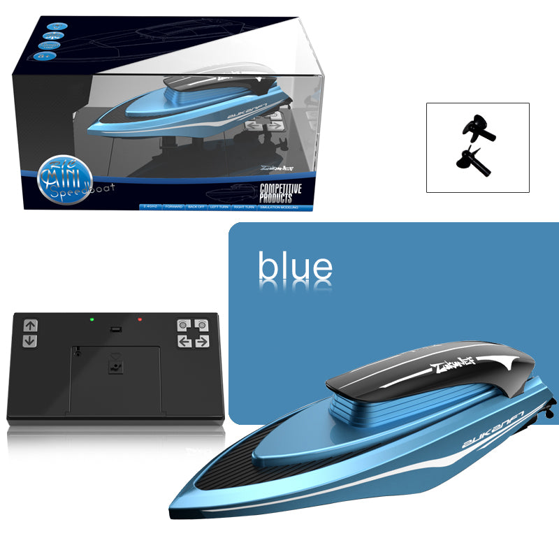 Buy Remote Control High Speed Boat With Light Blue | Yallatoys.com