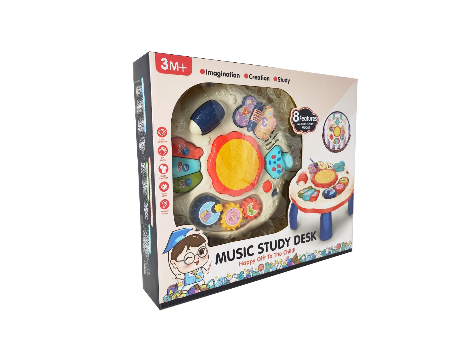 Buy Play & Learn Infant Round Table With Light & Music | Yallatoys.com